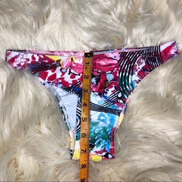 Floral triangle bikini sz small - Picture 7 of 8